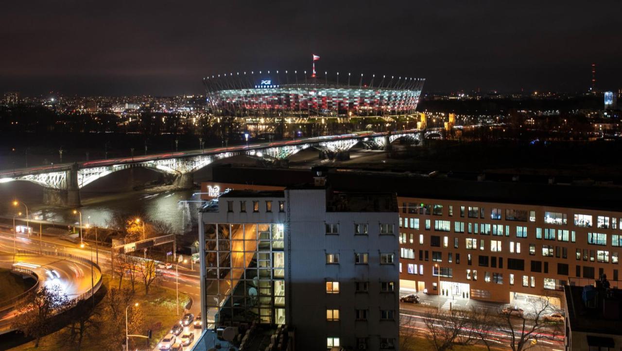 Apartment River Front, Great View From 14Th Floor, Next To Pge Narodowy Stadium, Torwar - By Warsawskyline Apartments Eksteriør billede